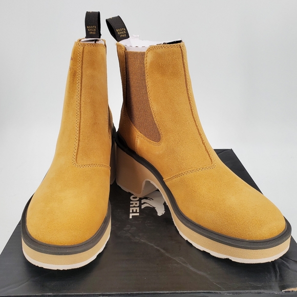 Sorel Mustard Ankle Booties - Picture 2 of 6
